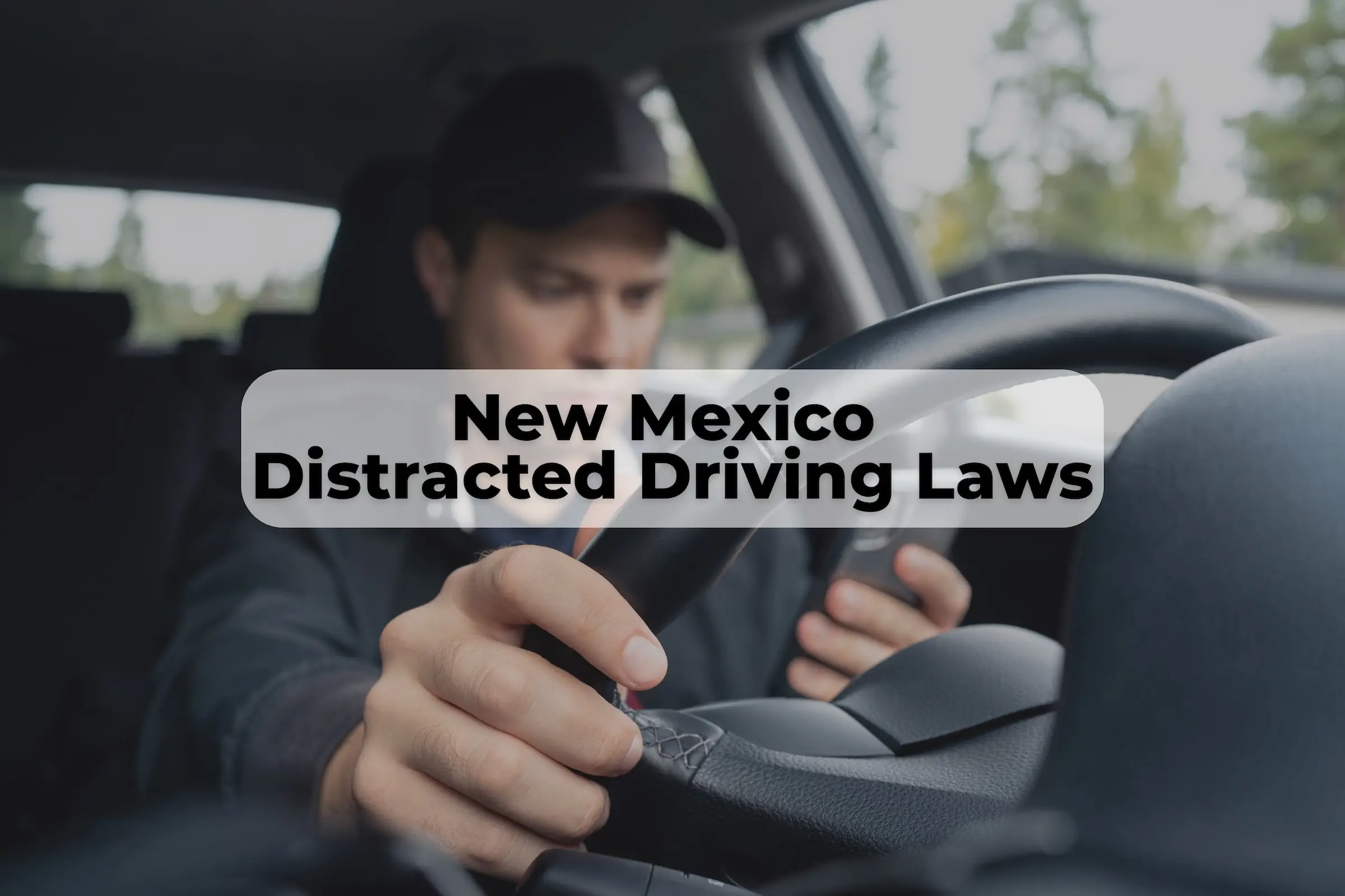 41% of all car accidents in New Mexico are linked to distracted driving. Learn about the distracted driving laws in New Mexico. 