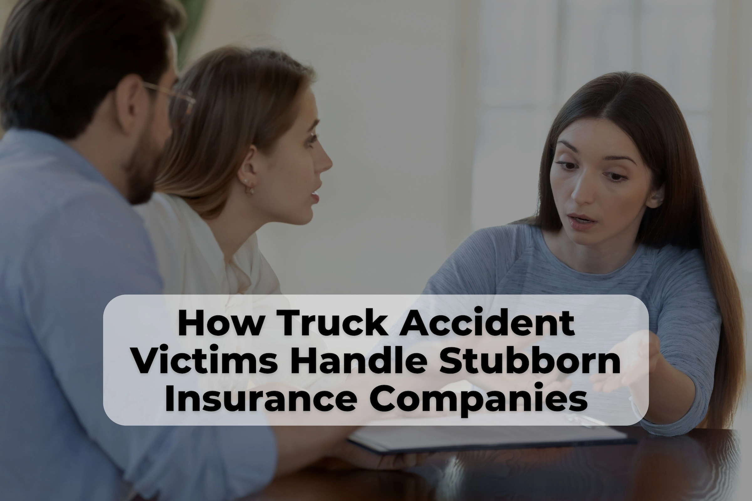 Negotiating with stubborn insurance companies can be difficult without a truck accident lawyer in New Mexico.