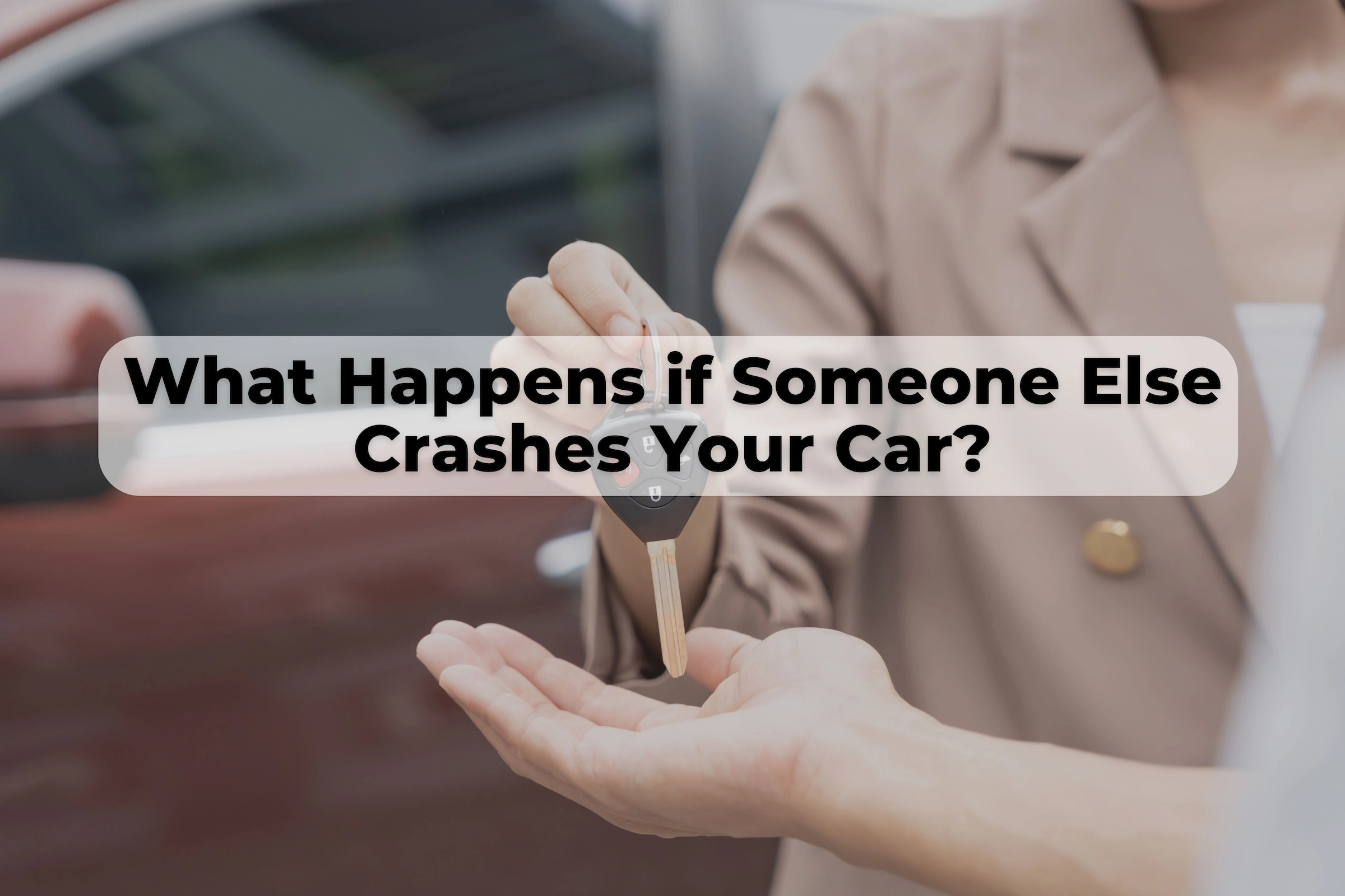 My Friend Crashed My Car, Now What? If you let your friend borrow your car and they got into a wreck, learn your rights and how to protect yourself.