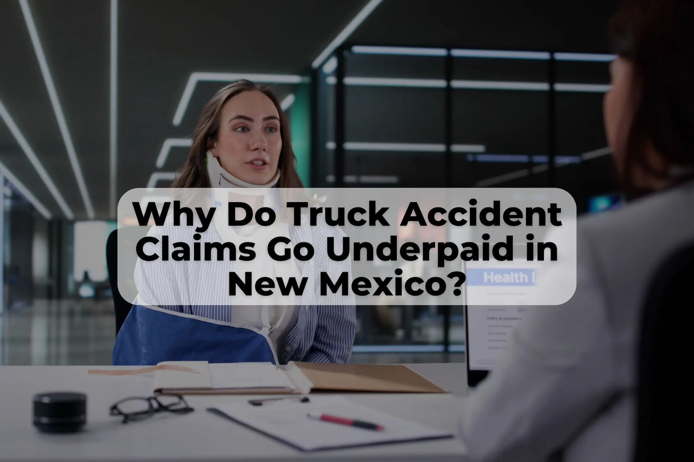 Don’t let your truck accident settlement go underpaid New Mexico truck accident attorneys can help you avoid getting underpaid for your truck accident claim.